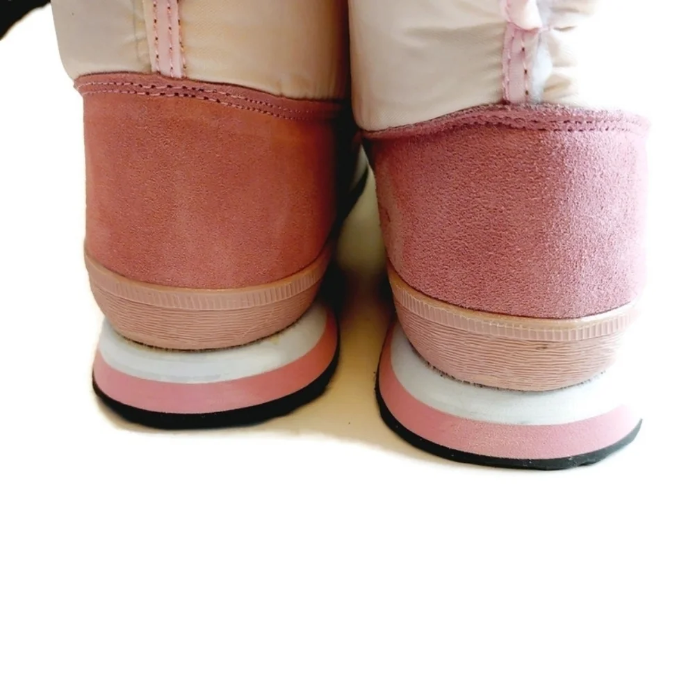 BLOWFLY Snow Joggers Womens Size 9 Slip On Winter Boots Pink EU 42